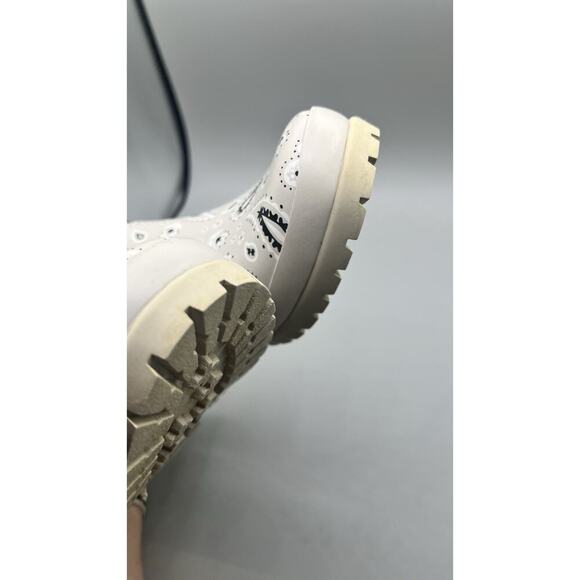 Keds Rowan Latte Bandana Slip-On Beige Paisley Rain Rubber Boots Woman’s Size 8 - Picture 11 of 12